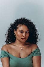 Load image into Gallery viewer, Baroque pearl hoops, vintage style, pearl drop earrings, gold c hoops, twist hoop, spiral wreath hoop, wedding earring, bridal, silver 925