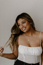 Load image into Gallery viewer, Queen coin necklace, vintage coin pendant, Elizabeth II necklace, British, ornate coin necklace, double sided, boho, stacking, antique, 925