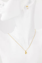 Load image into Gallery viewer, Dainty pearl necklace, entwined, circle pearl pendant, small, vintage style, tiny, minimalist pearl necklace, bridesmaid, bridal gift, 925